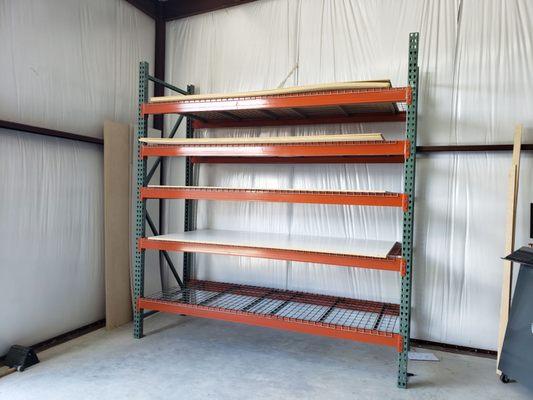 Great condition USED pallet racking!