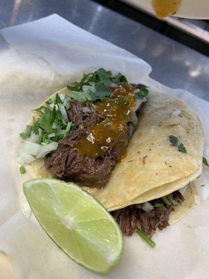 Barbacoa tacos