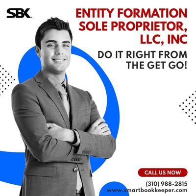 Entity formation services