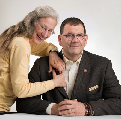 This picture of Caroline and me was my favorite photo - of all the photos Kelly Heck took during a studio session on April 10, 2019.