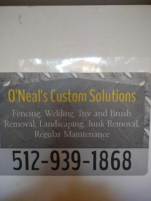 O'Neal's Custom Solutions