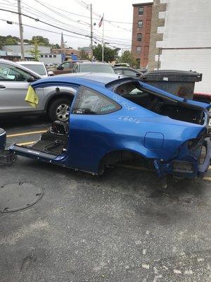 Brian found a clean donor car.