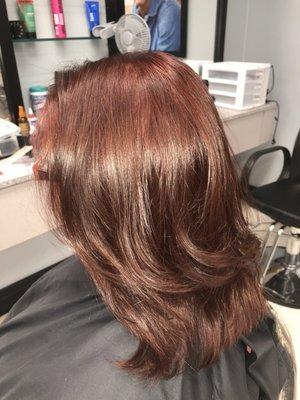 Color cut and style