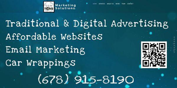 Some services provided by O&M Marketing Solutions!