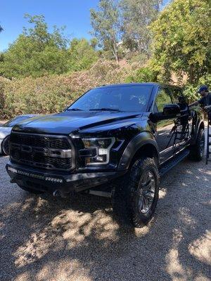 Ford Raptor received our Express Detail Package