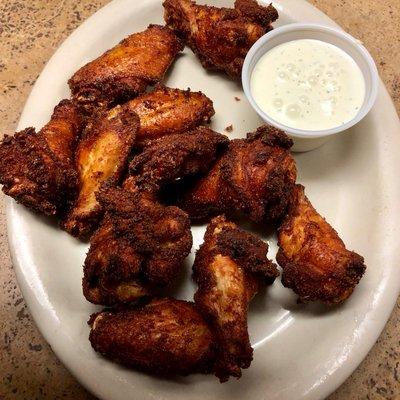 Our wings are a customer favorite...especially dipped in our homemade ranch!