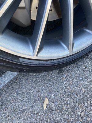 No tire dressing