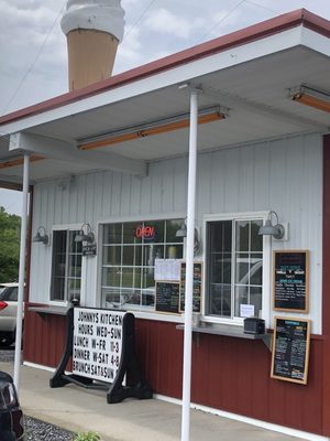 Ice cream window