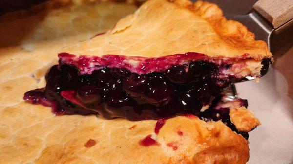 Blueberry pie