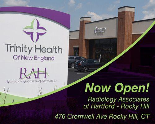 Rocky Hill Imaging Center now open!