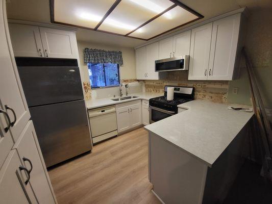 Kitchen remodel and flooring