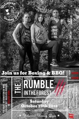 BBQ, Raffles, Boxing & Family Fun! See you at the Show