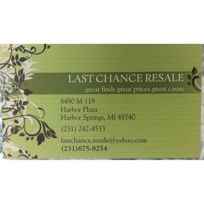 Last Chance Resale