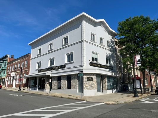 Affiliated Financial Group is located at the corner of Main Street and Albion Street in Wakefield, MA.