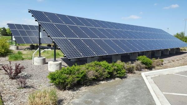 Environmentally sustainability through solar power