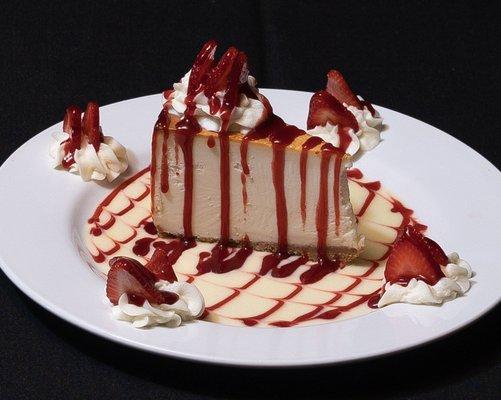 Cheesecake that triggers anyone's appetite.