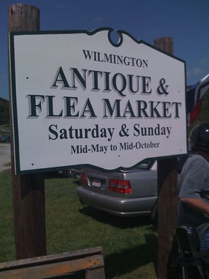 Entrance to the Wilmington Antique & Flea Market