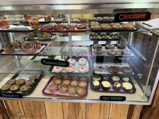 Display of baked goods!