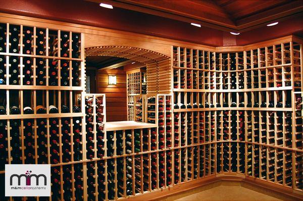 Wooden Wine Racks by M&M Cellar Systems