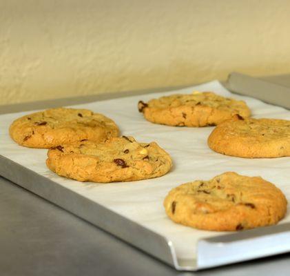 Warm cookies, baked fresh daily!