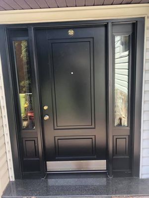 Black door