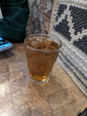 Iced Tea (slightly sweet, with sage and mint flavors)