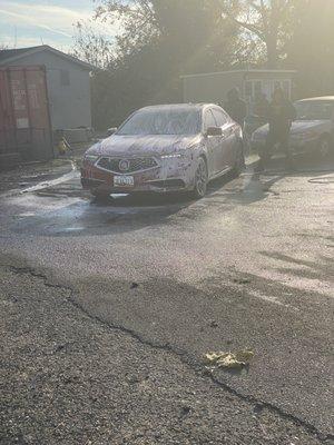 Car Hand washing