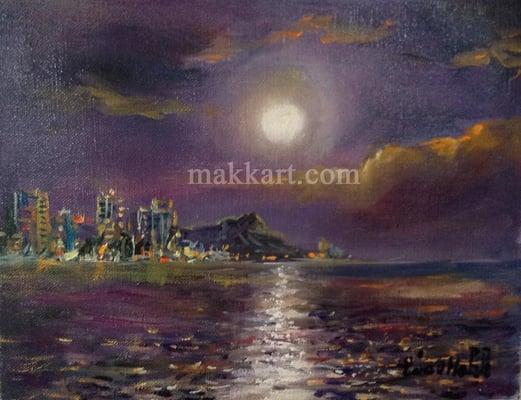 Waikiki Mauve by Eva Makk