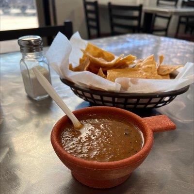 Complimentary Chips and Salsa