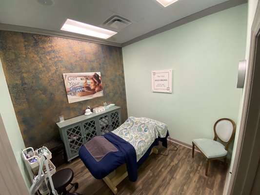 One of our comfortable treatment rooms available to clients at our Johnson City location.