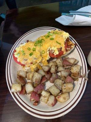 Cajun Eggs Benedict