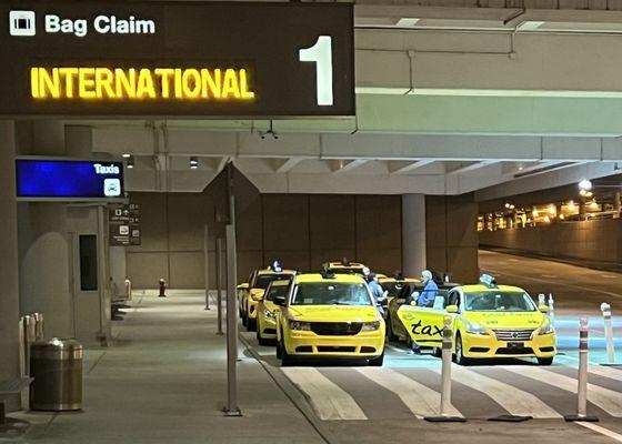 RDU Airport Taxi at terminal 2