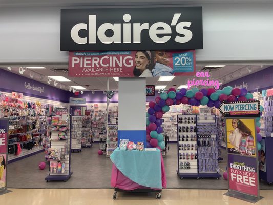 Claire's Inside Walmart