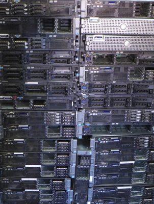 Stack of Servers