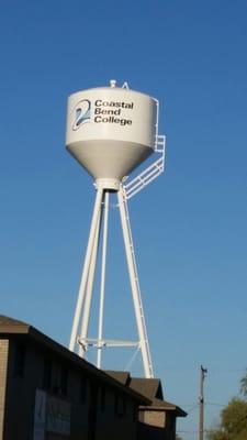 The CBC water tower