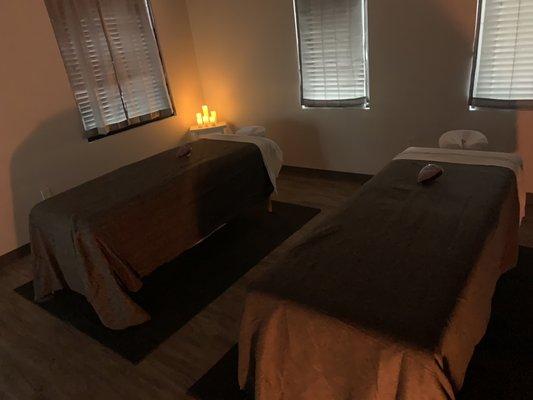 Couples Massage Therapy Room