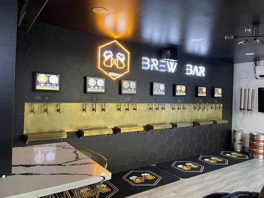 Beer and drink wall