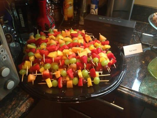 Fruit kabobs