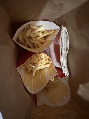 Lg Box Of too little Fries