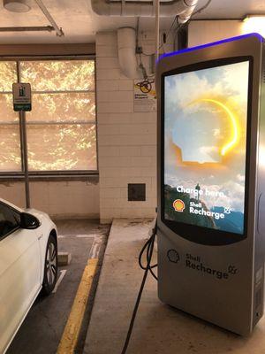 Charge Station from Bradley Blvd entrance