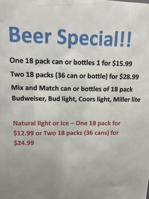 Beer deal