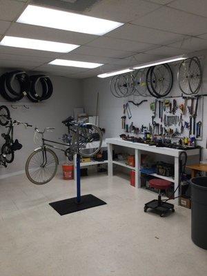 Our new service area is growing!
We are open and ready to fix your bike right away!