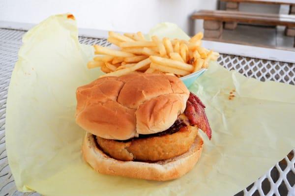 The George W. Bush and a side of Vinegar Fries.