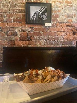 Brisket Nachos & Fine Art