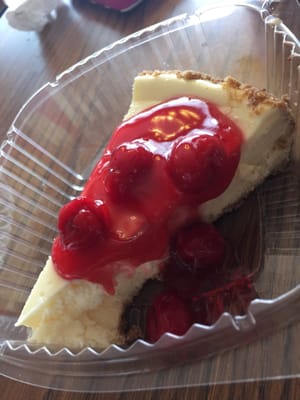 Cherry cheesecake !