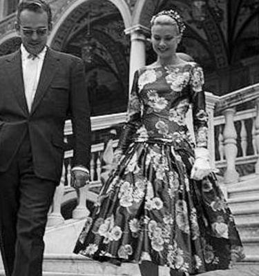 CPM digitizes and preserves historic patterns like this Grace Kelly pattern, the design she wore to meet the Prince for the first time.