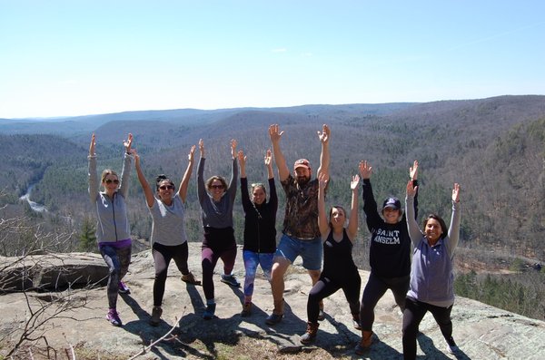 Earth Day Yoga Hike