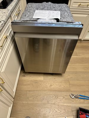 Dishwasher installation