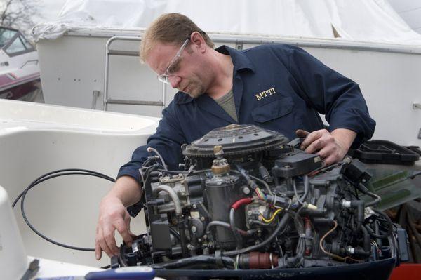 Marine Service Technician Program at MTTI in East Providence, RI