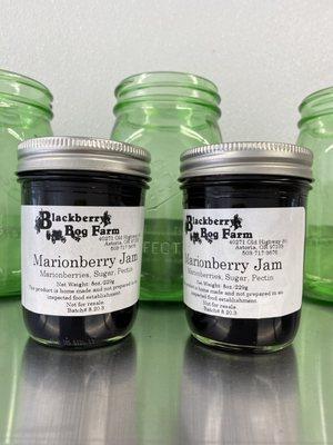 Farm made jams, jellies and pickles featuring ingredients grown just steps away.